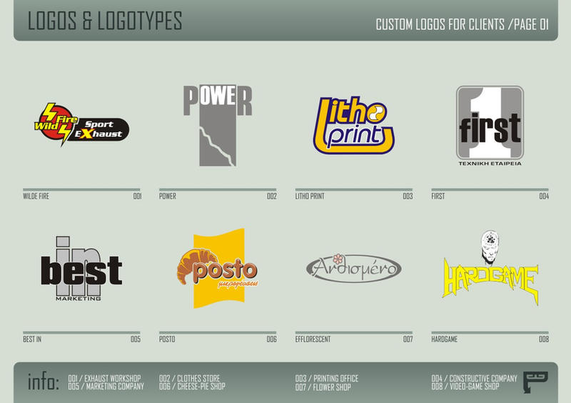 Deviantart Logotypes Logos - Logotypes 01 by Panosware on DeviantArt