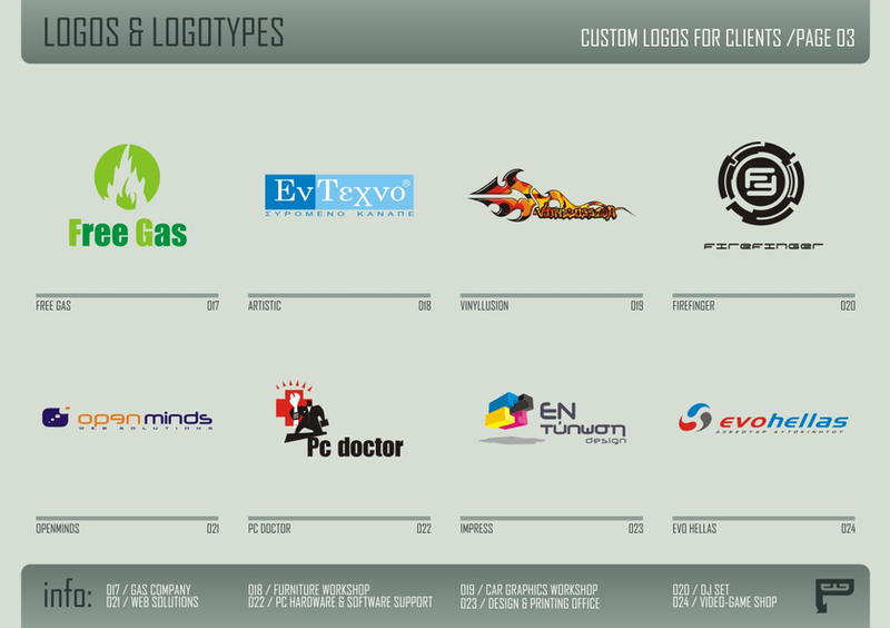 Deviantart Logotypes Logos - Logotypes 03 by Panosware on DeviantArt