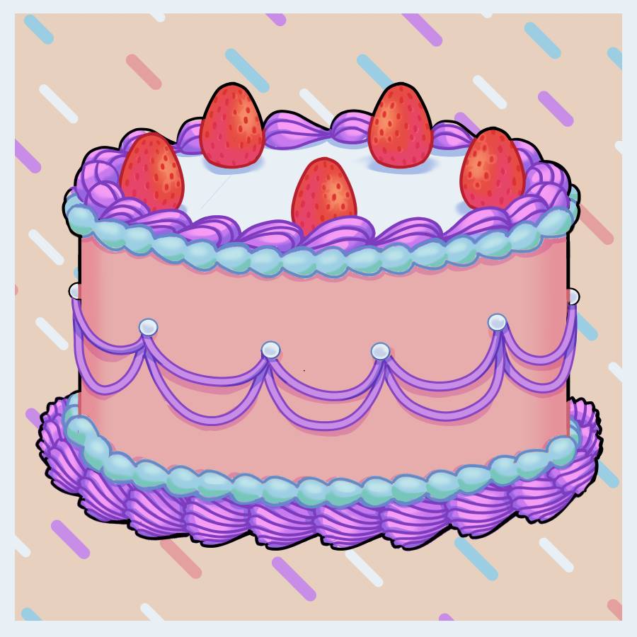 Pink Cake Deviantart Cake by Runn3rup on DeviantArt