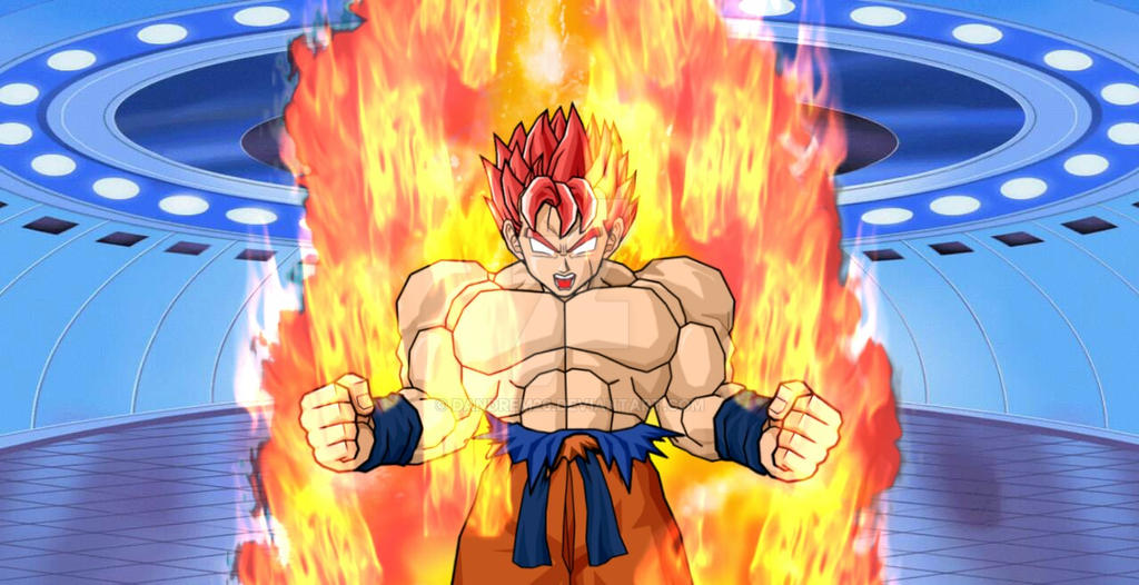 Second grade super saiyan god rage future gohan by dandrem26 on DeviantArt