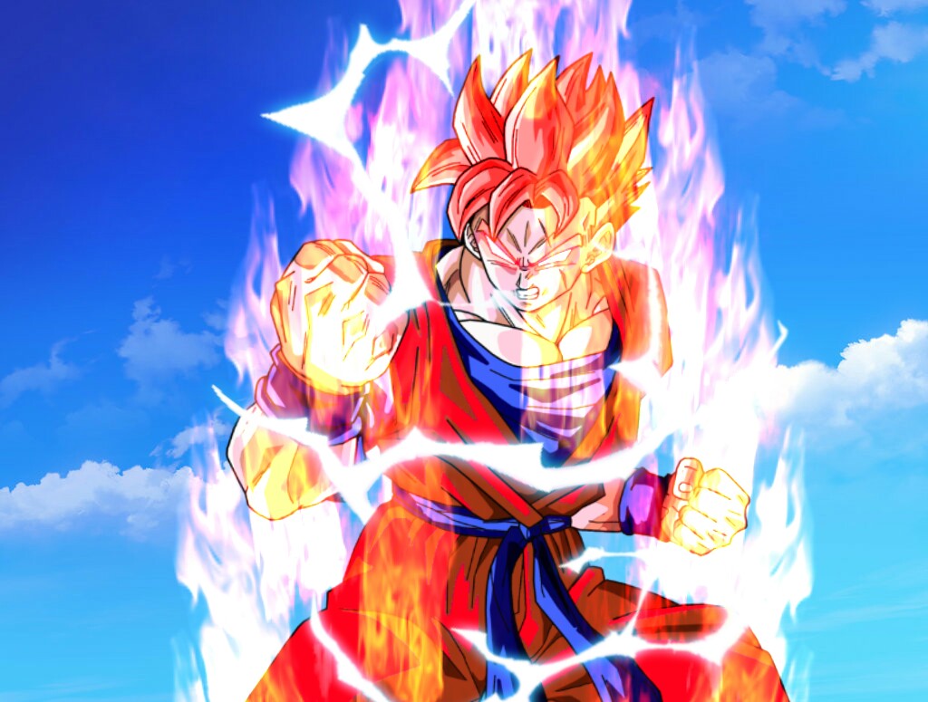 God Goku (Modification) by ODoutor on DeviantArt