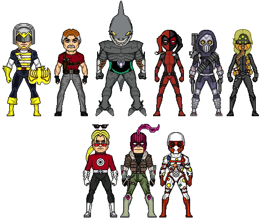 Marvel Strike Force - Cosmic Squad by CrimsonVlkyrie on DeviantArt