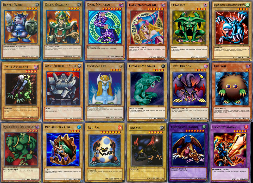 Yu-Gi-Oh! 'Duel Monsters' Cards I used to have by GoonKnight101 on ...