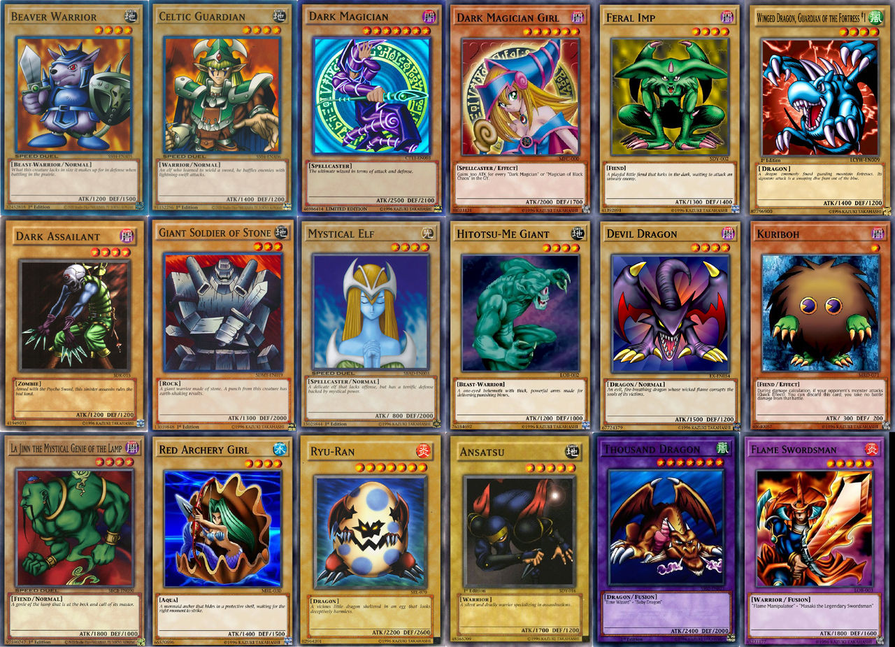 Yu-Gi-Oh! 'Duel Monsters' Cards I used to have by GoonKnight101 on DeviantArt Yu-Gi-Oh! 'Duel Monsters' Cards I used to have by GoonKnight101 on DeviantArt