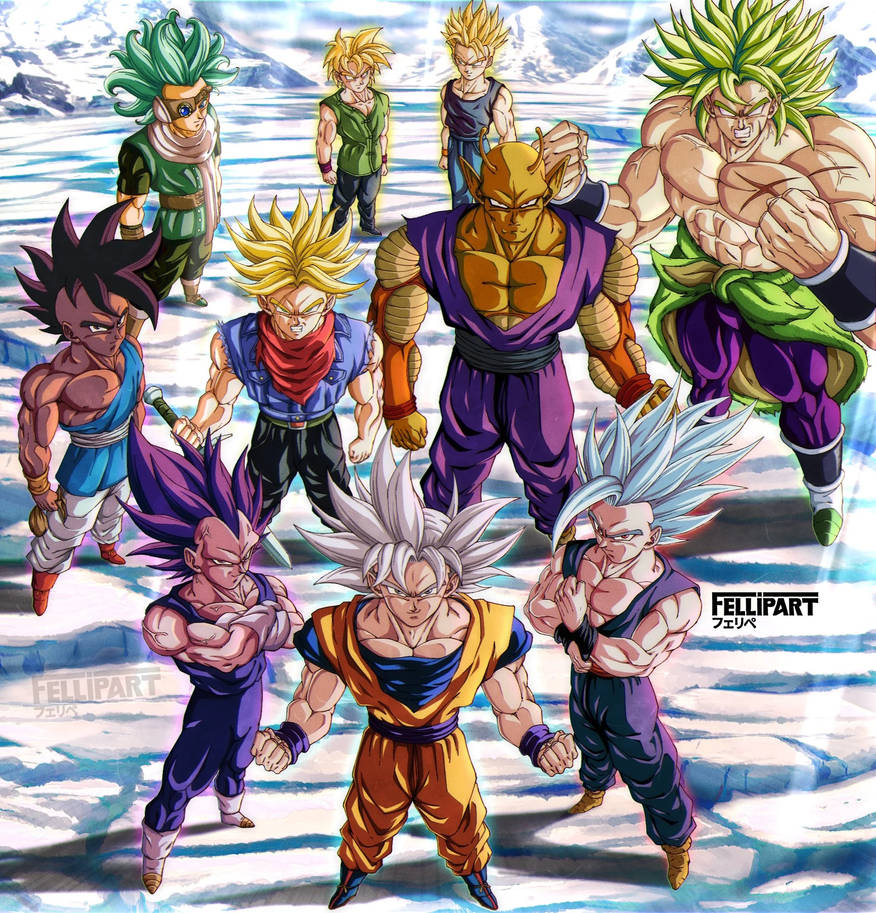 Goku MUI, Vegeta UE, Broly, Gohan Beast y Orange Piccolo in 2023