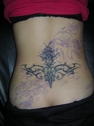 Lower Back Tattoo Cover Up Tattoo Image Collection
