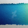 A loose rectangular gradient painted using waterco