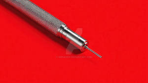 Zoom On A Silver Needle Tool For Hair Transplant R
