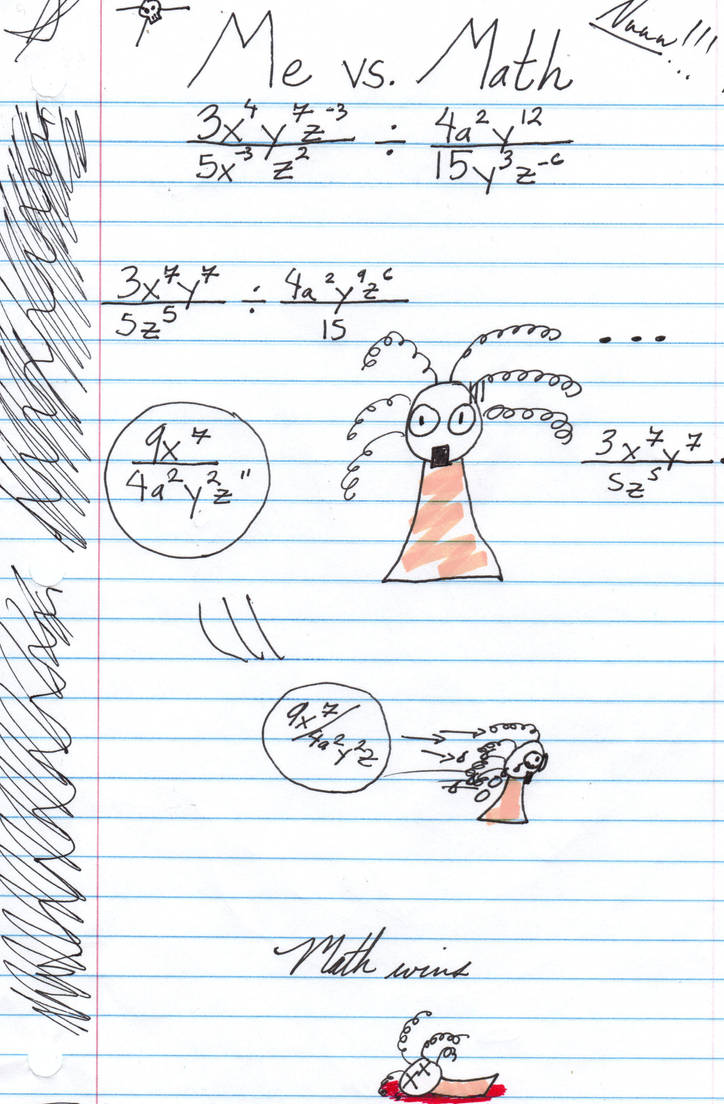 Math is Evil Too by PrincessZathura on DeviantArt