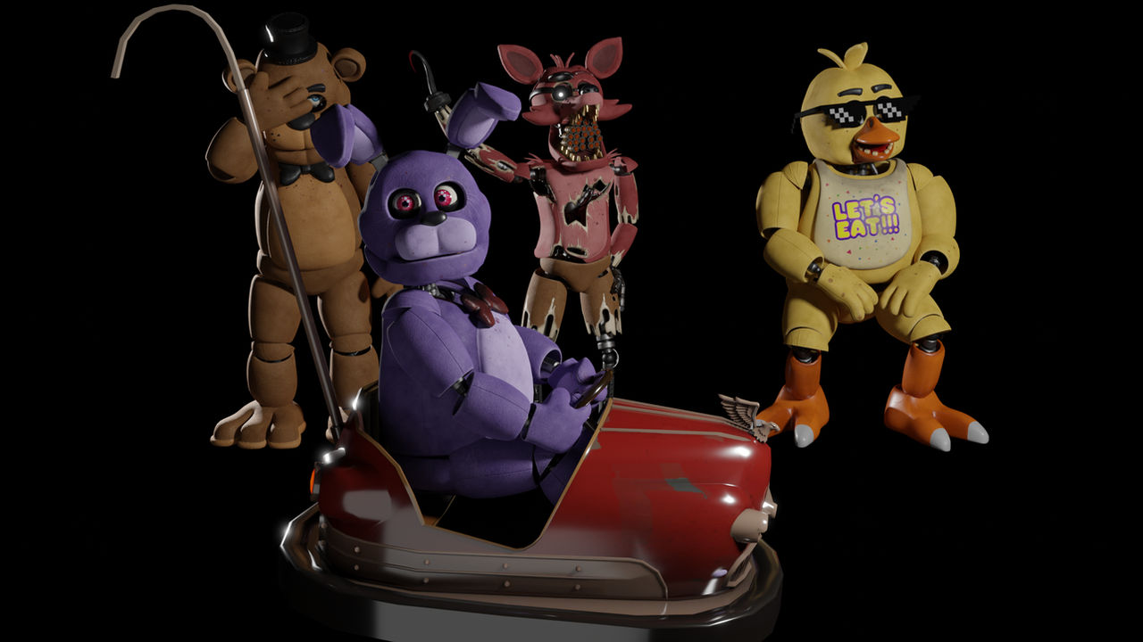 Splinks Puppet FNAF Splinks Bumper Cars Remade by SuperLarrySBM on DeviantArt