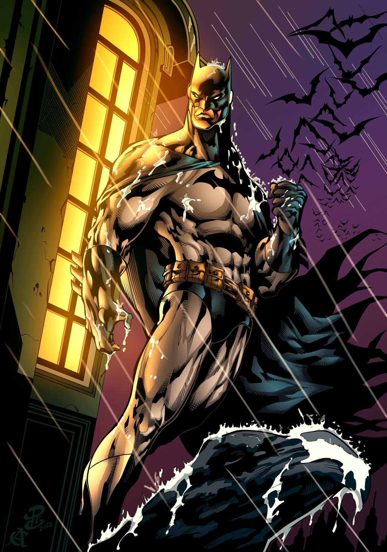 Batman Blade Deviantart Batman by GustavoSantos01 on DeviantArt