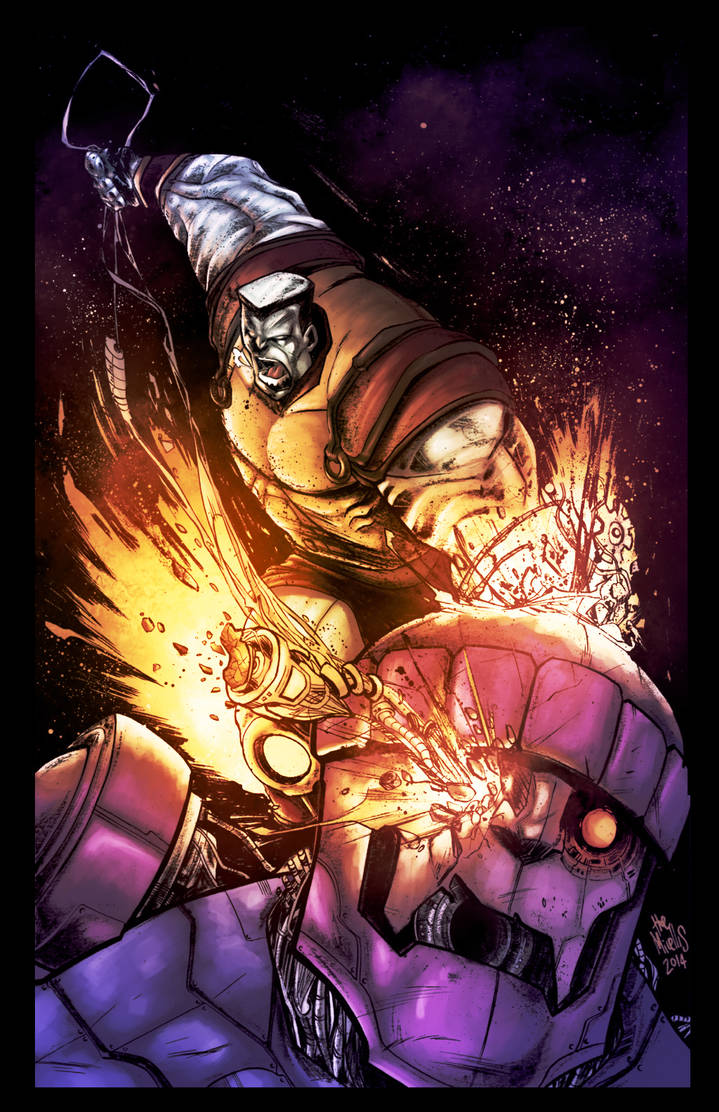 Colossus Vs Sentinel by GustavoSantos01 on DeviantArt