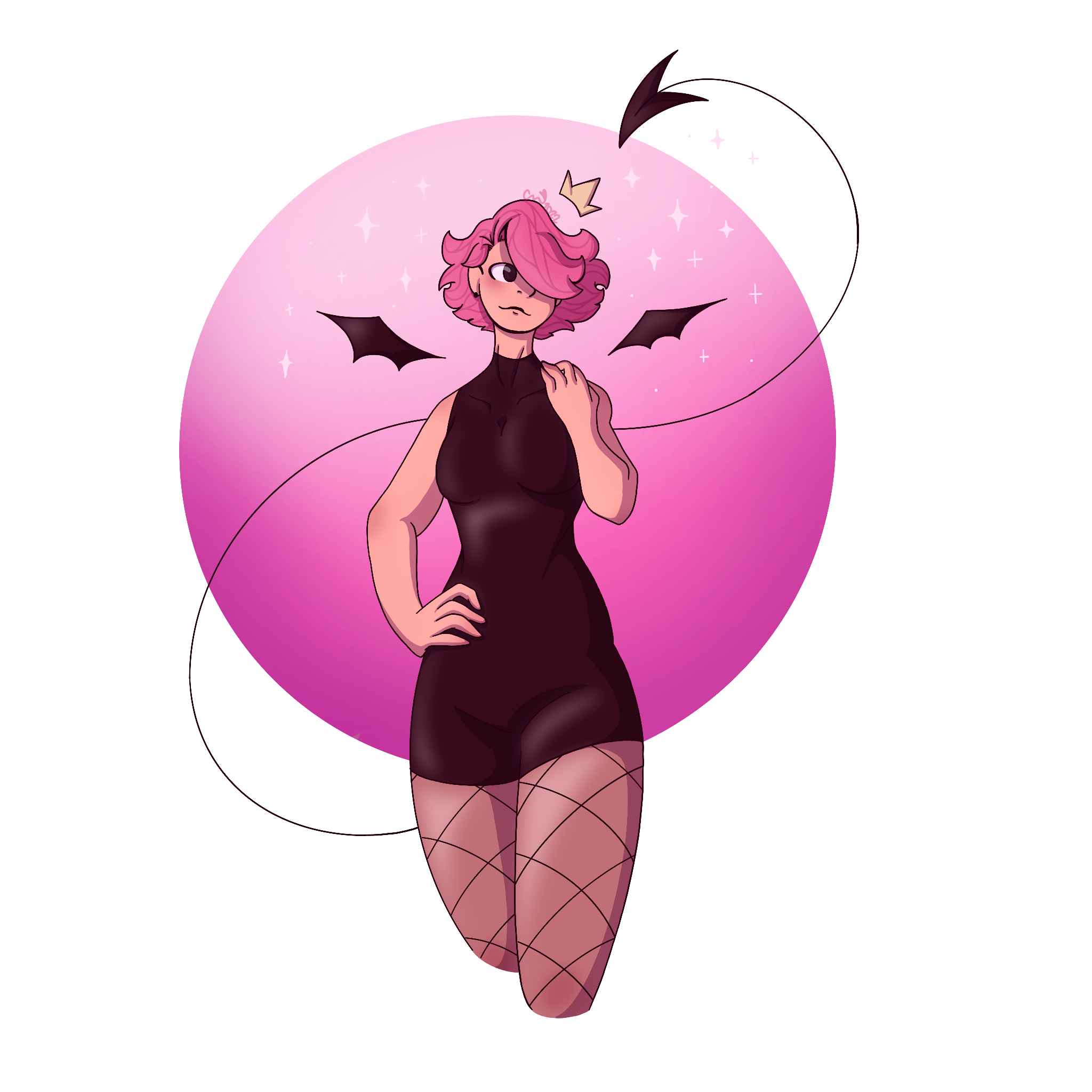 Pink Demon Character Pink Demons by AccaliaWolf53 on DeviantArt