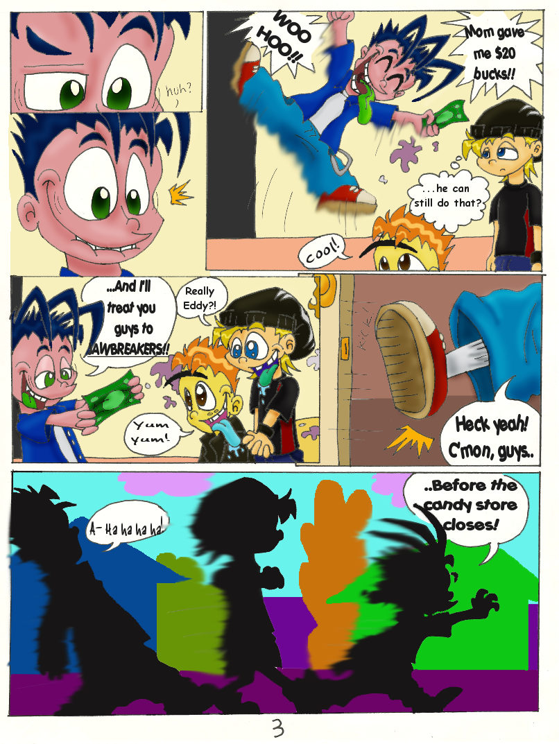 Ed, Edd n Eddy comic pg 3 by SpiritLeTitan on DeviantArt