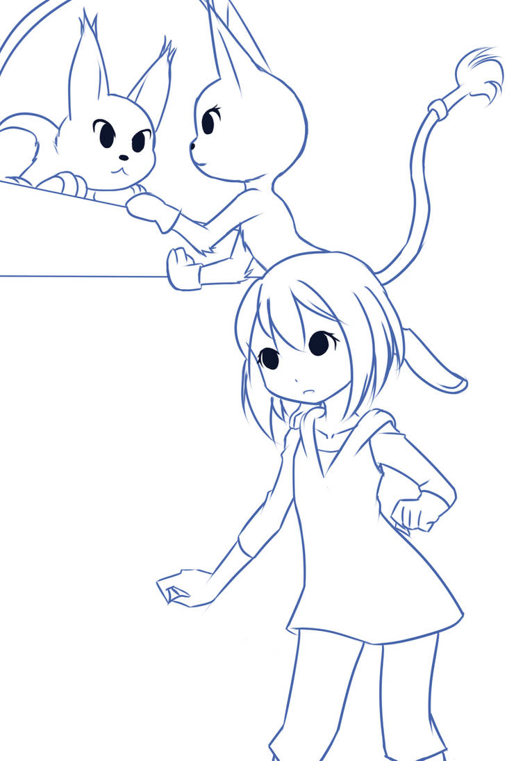 Ink Ruru and Hikari by drantyno on DeviantArt