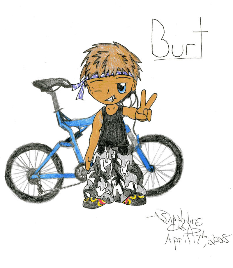 Burt as a chibi