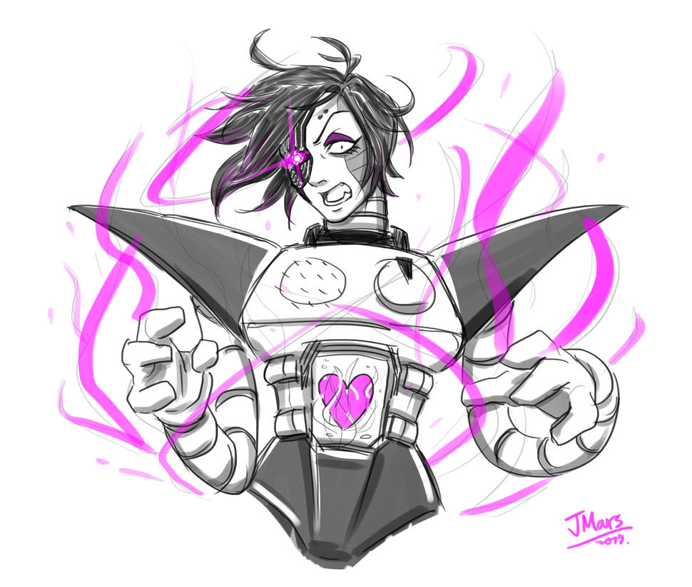 Mettaton Doodle - Part 3 by JMarsS on DeviantArt