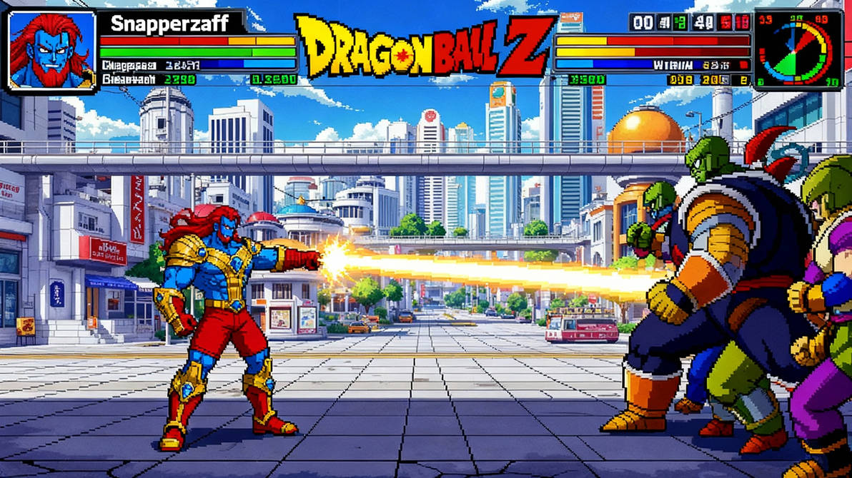 Snapper Arcade DragonBallZ Snapperzaff has an arcade game now! by CapPollution on ...