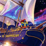 The SS Snapperzaff sets sail