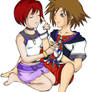 Sora and Kairi