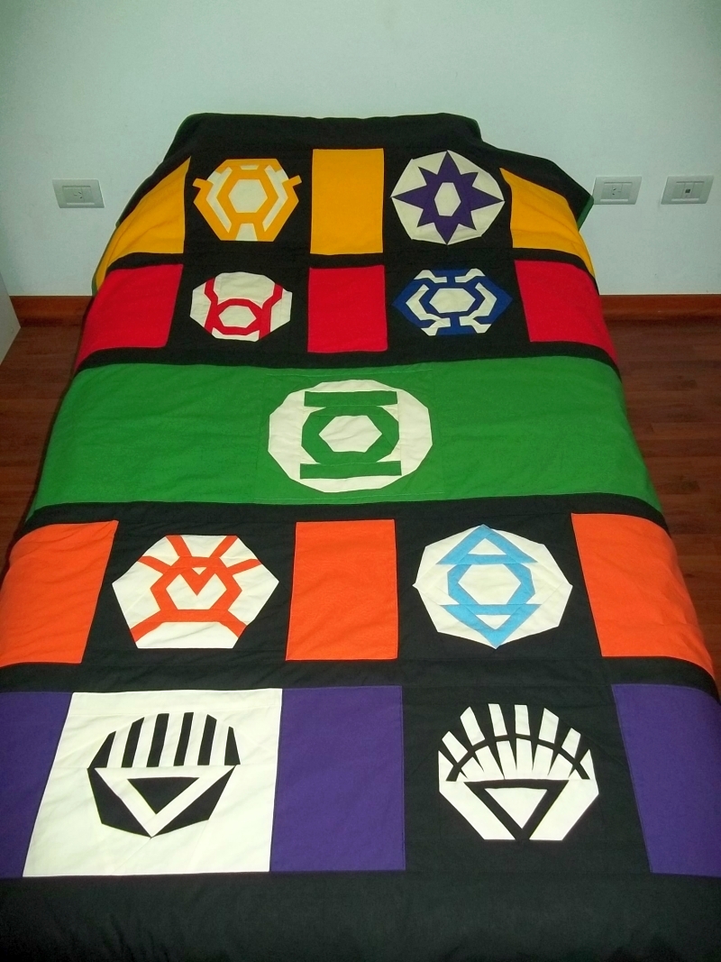 War of Light bed cover