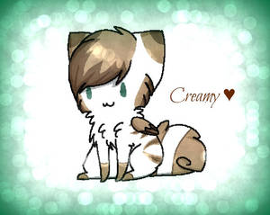 Creamy teh Kitten~