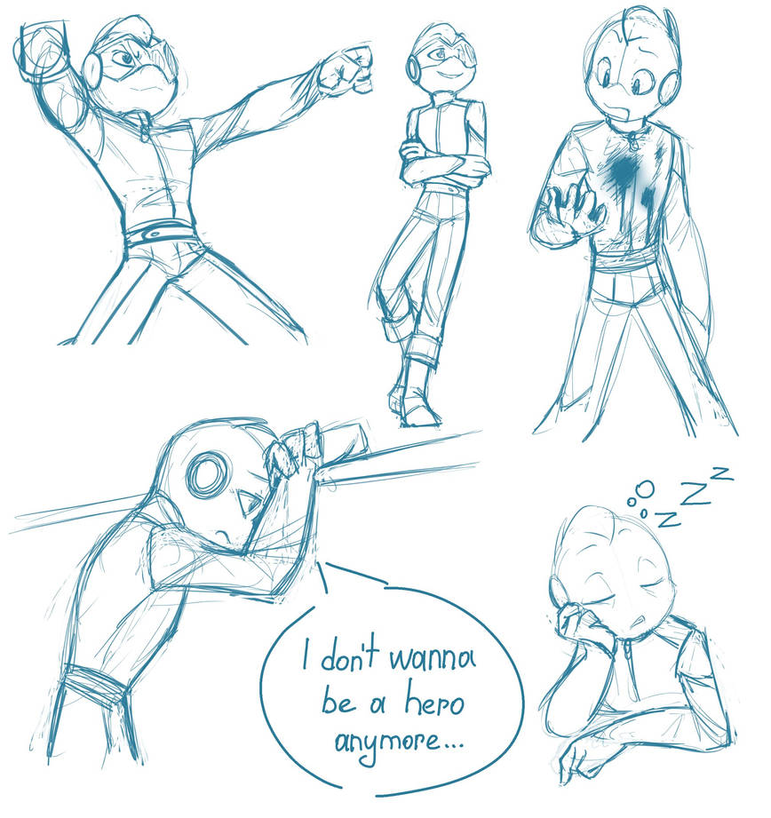 Commander Torque (sketches) by INUXI on DeviantArt