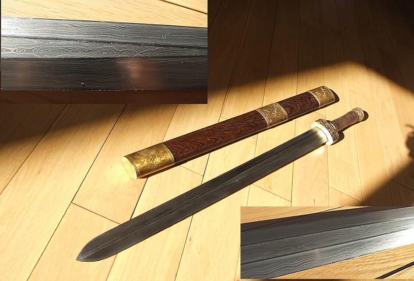 Chinese damascus Jan Sword 1