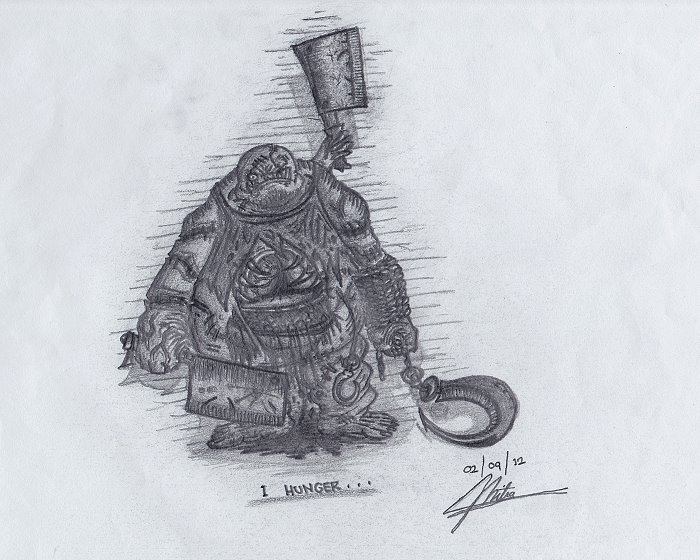 Pudge Draw Pudge, The Butcher of DotA drawing by brian-mitra on DeviantArt