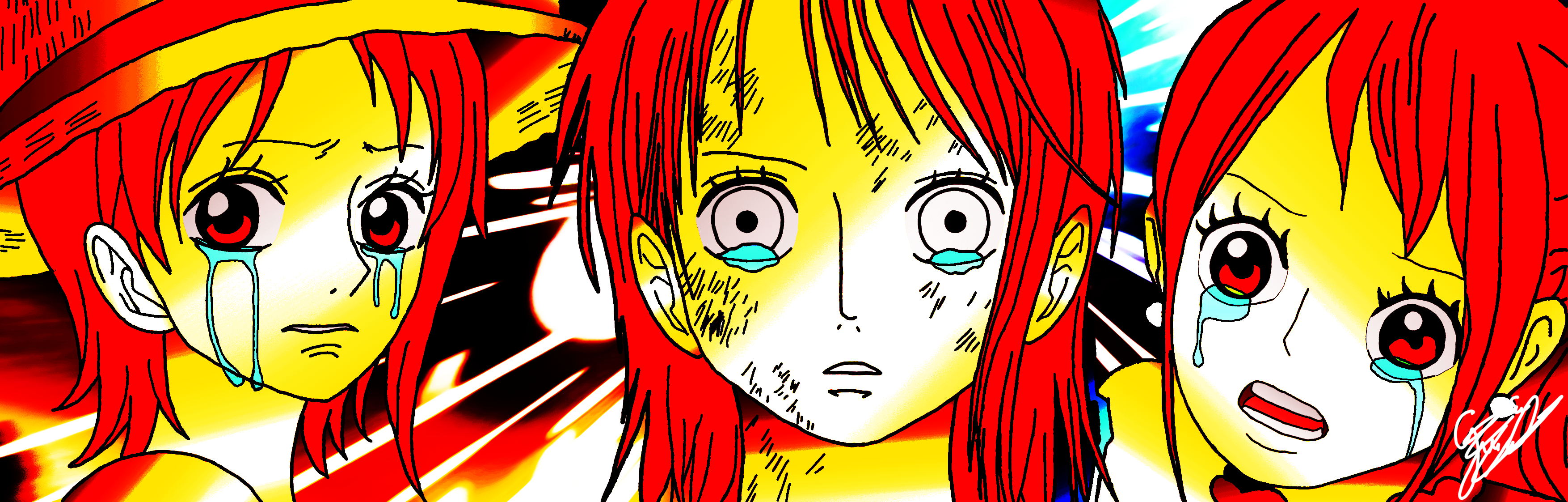 Crying Nami, One Piece