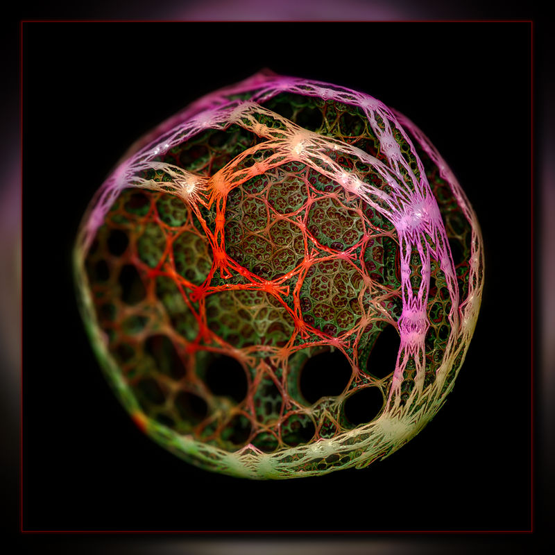 Webbed Sphere Spherical Web by gannjondal on DeviantArt