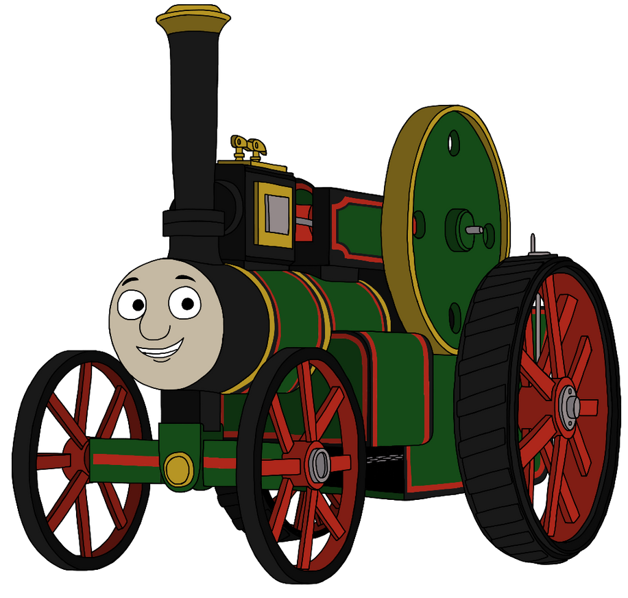Trevor The Traction Engine Thomas The Train By Prestonwells On trevor-the-traction-engine-thomas-the-train-by-prestonwells-on