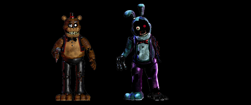 Remake Fnaf 1 Animatronics by Minecraftmichas3 on DeviantArt