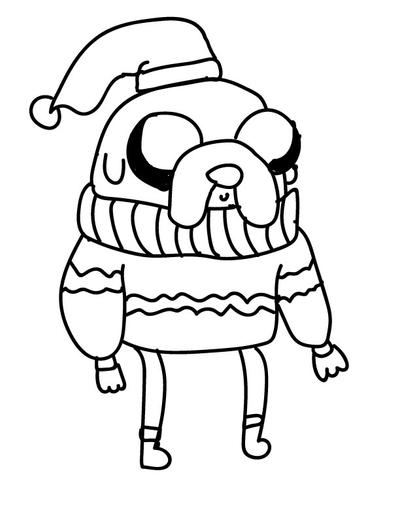 Series1 Adventure Time Christmas Jake 21 12 16 By Vampirebites18 On  series1-adventure-time-christmas-jake-21-12-16-by-vampirebites18-on