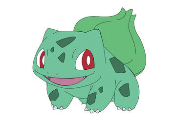 Digital FanArt: Pokemon Bulbasaur