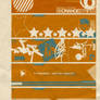 Six Orange Stripes