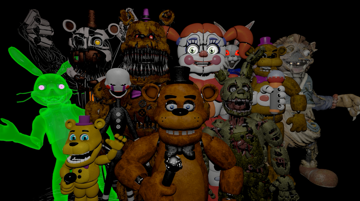 FNaF 3 7th Anniversary by FuntimeFreddoFazbear on DeviantArt