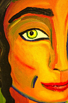 Portrait of a Woman - Detail