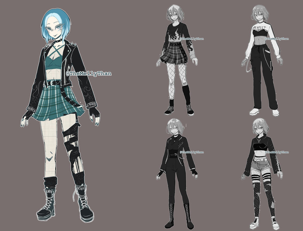 Design Sketches Rain Bleu Primordial Tensura By TheMellyThan On design-sketches-rain-bleu-primordial-tensura-by-themellythan-on