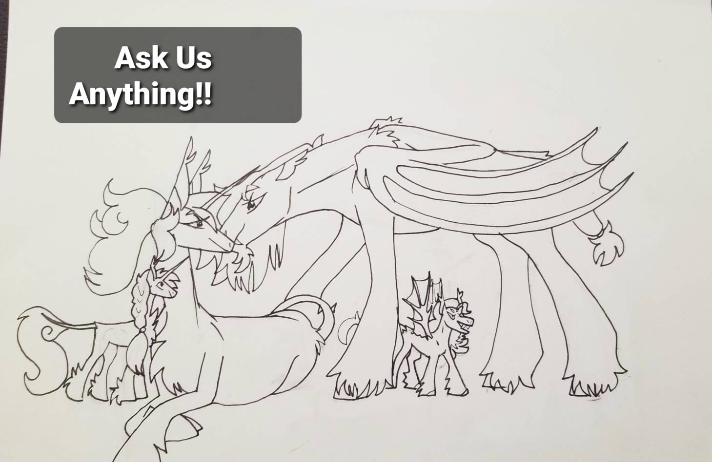 The ask box is open!!! by AestheticAxolotl on DeviantArt