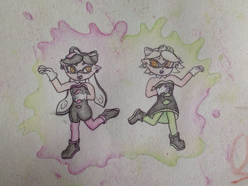 Callie and Marie - Splatoon by Eve-aCatty on DeviantArt