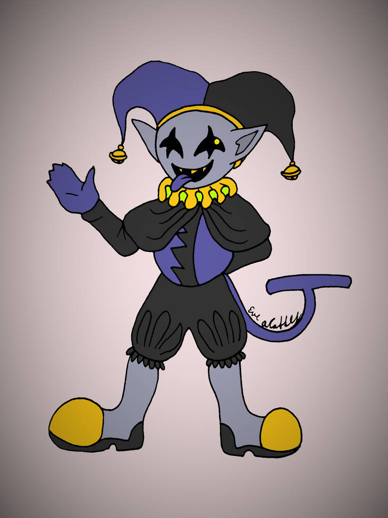 Jevil (Headcanon Design) - Deltarune by Eve-aCatty on DeviantArt