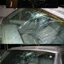 Smashed Windshield