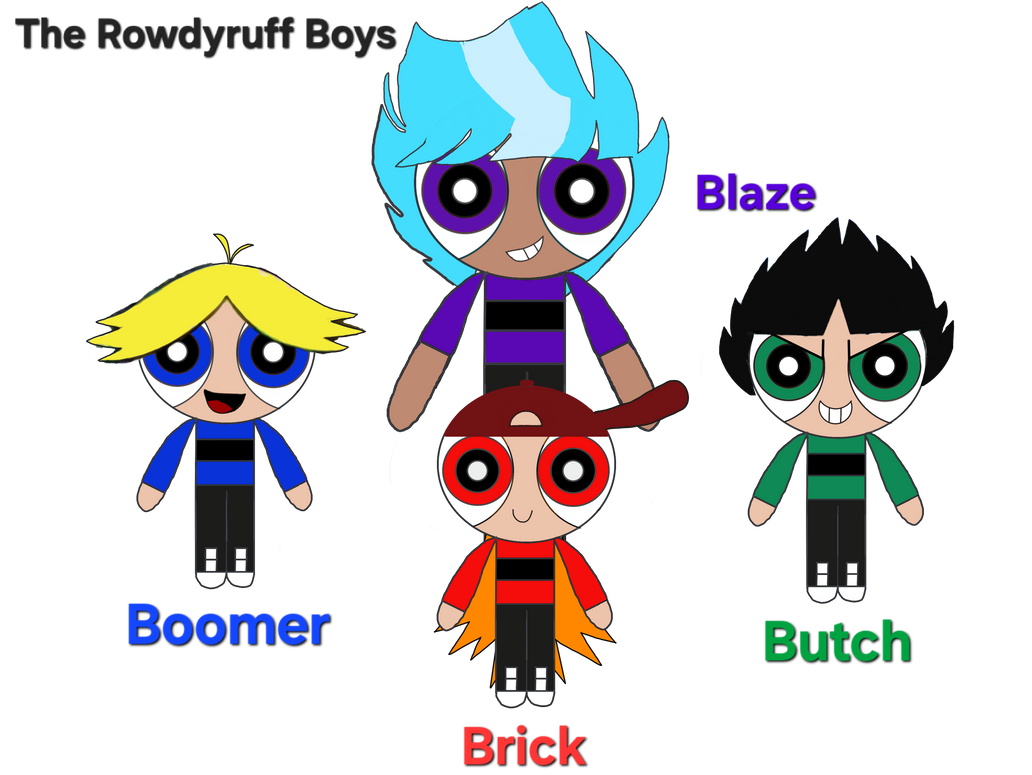 Artch The Rowdyruff Boys 2 ( by Noar44tt on DeviantArt