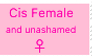 Cis Female stamp
