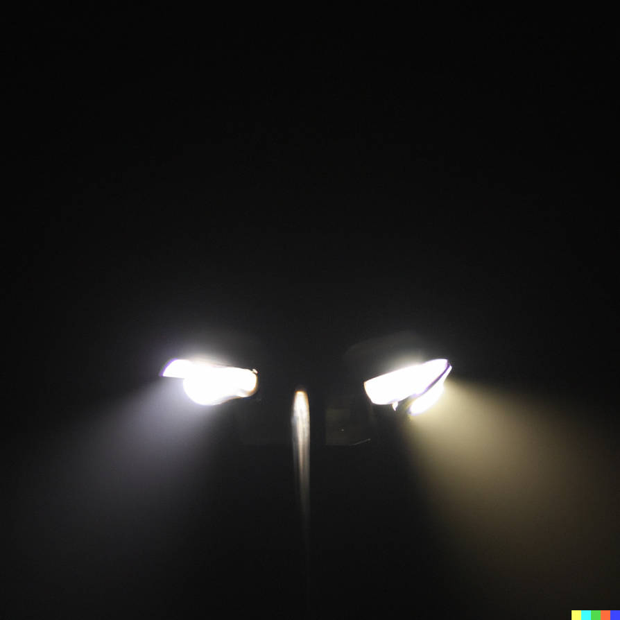 Night lights photo with a man-made light source by Fly691 on DeviantArt