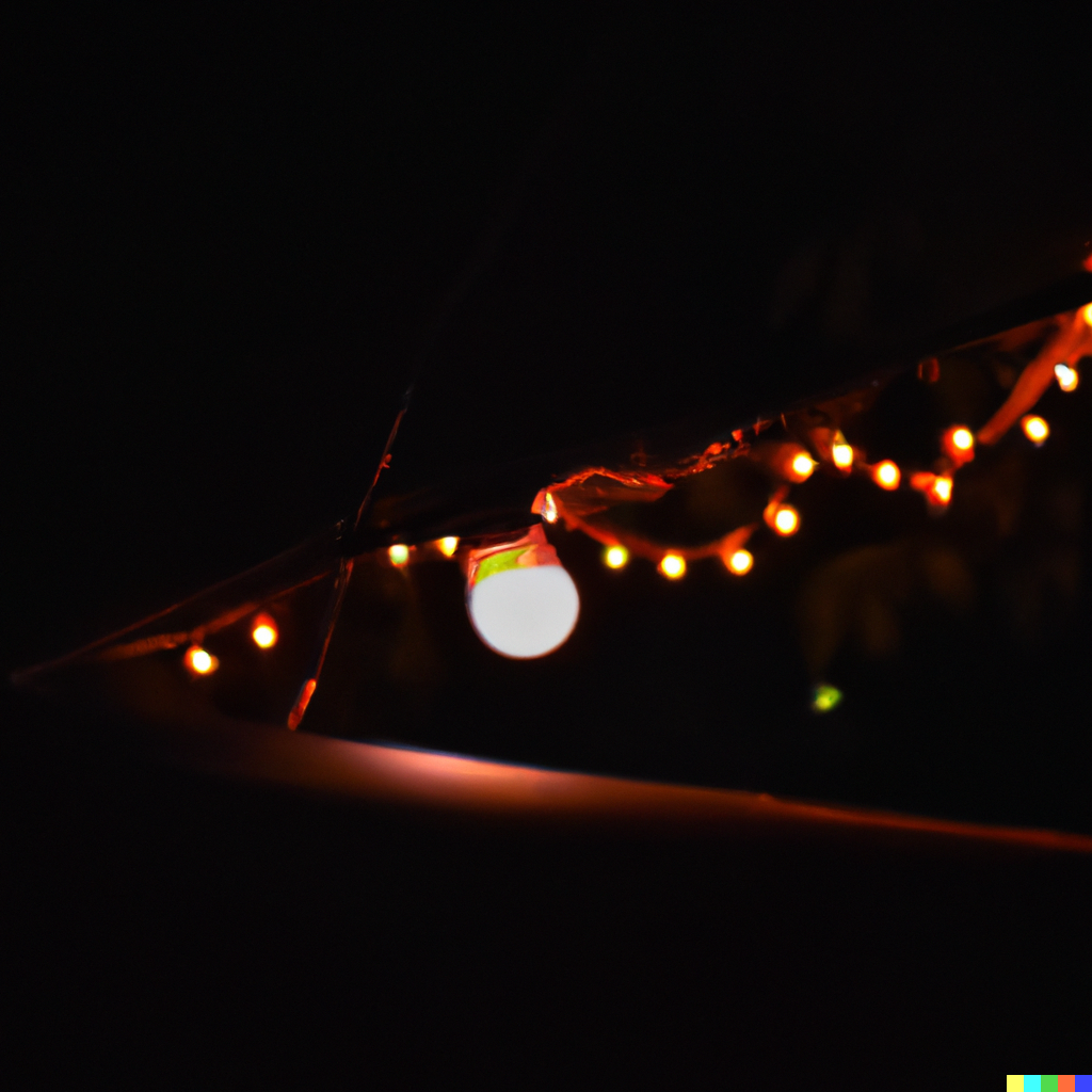 Night lights photo with a man-made light source to by Fly691 on DeviantArt