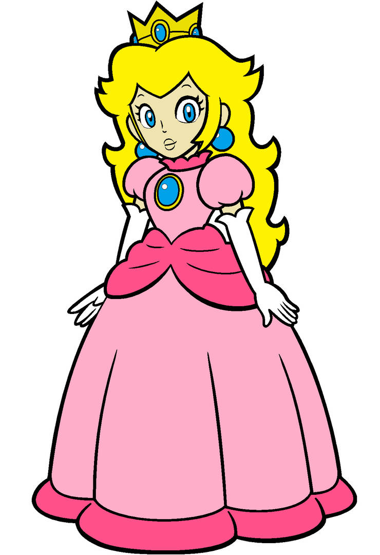 Princess Normal normal princess peach by Skullbloodpainter on DeviantArt