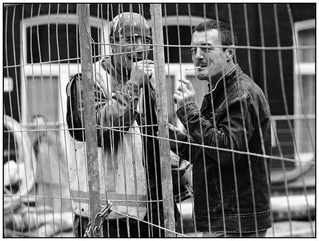 Smokers behind Bars