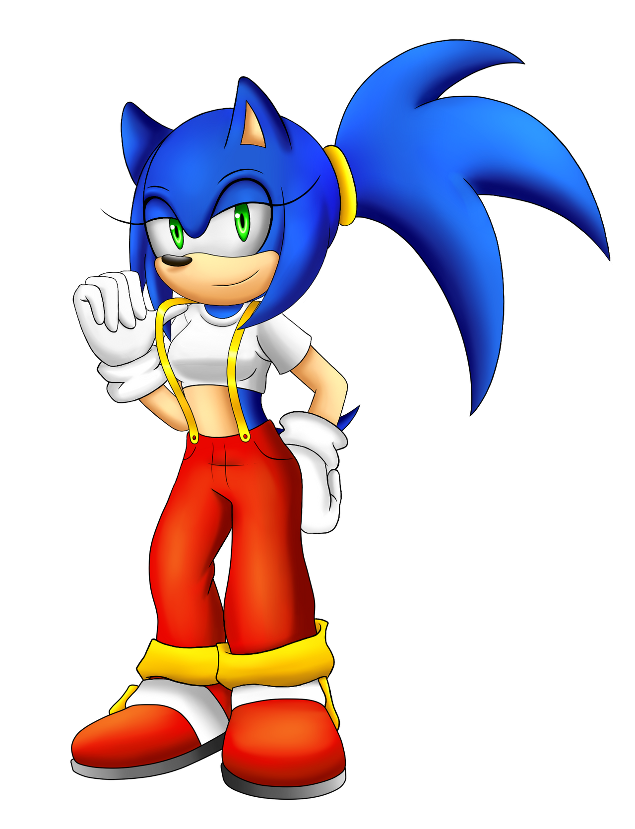 Genderbent Sonic by Joyoiyoi on DeviantArt